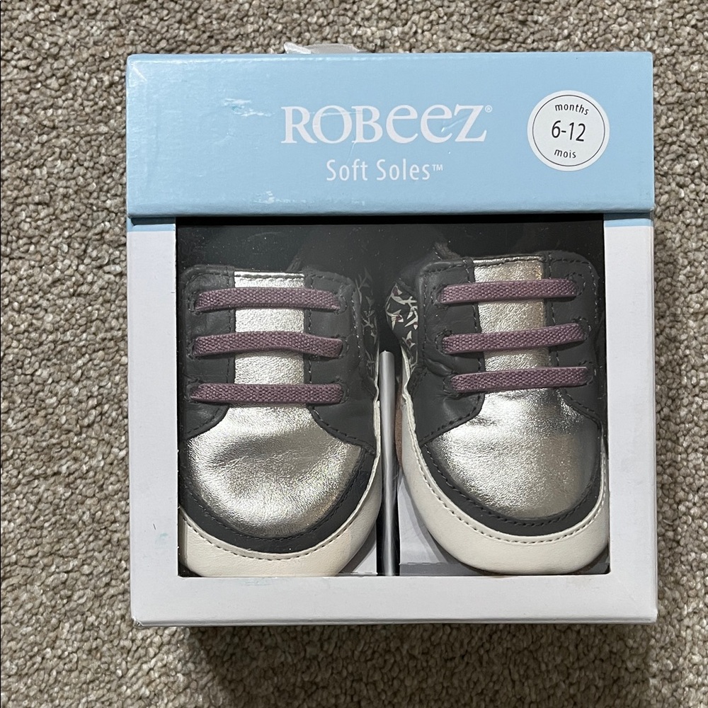 Robeez Soft Sole Leather Baby Shoes